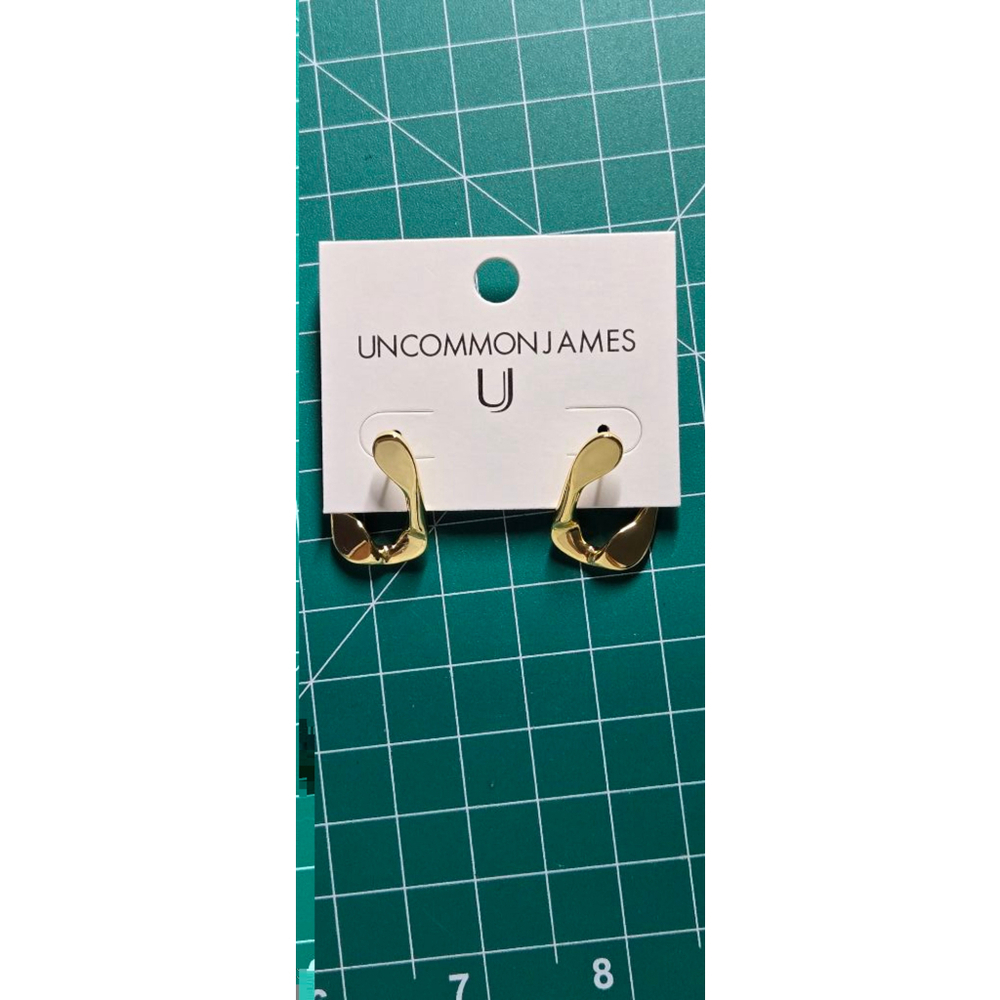 New uncommonjames earrings gold tone - Picture 1 of 11